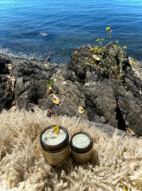 Magnesium Tallow Body Butter - Chamomile & Blue Tansy