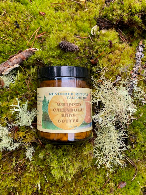 Whipped Tallow Body Butter- Calendula