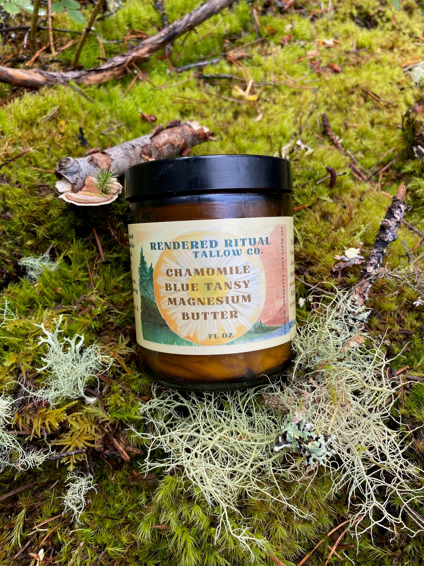 Magnesium Tallow Body Butter - Chamomile & Blue Tansy